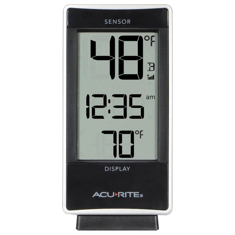 AcuRite 01090M Multi-Sensor Thermometer with 3 Indoor/Outdoor Temperature Sensors