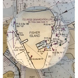 Large 3” Magnifying Glass Dome - Solid Optical Grade Acrylic 4X Dome Magnifier - Easy to Glide Paperweight - Reading Aid for Blueprints, Maps, Newspapers Great for Macular Degeneration