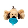 WubbaNub Wubbanubb Pacifier, Brown Puppy
