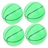 SUPVOX 1 Set Luminous Basketball Glow Dark Inflatable Ball with