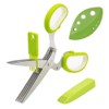 Herb Scissors, Multipurpose Kitchen Shears 5 Stainless Steel Blade with