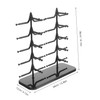 Ipetboom Multi Glasses Holder Display Rack with Stable Base Portable