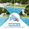 Klleyna Swimming Pool Fountain for Above & In-Ground Pools, Pool