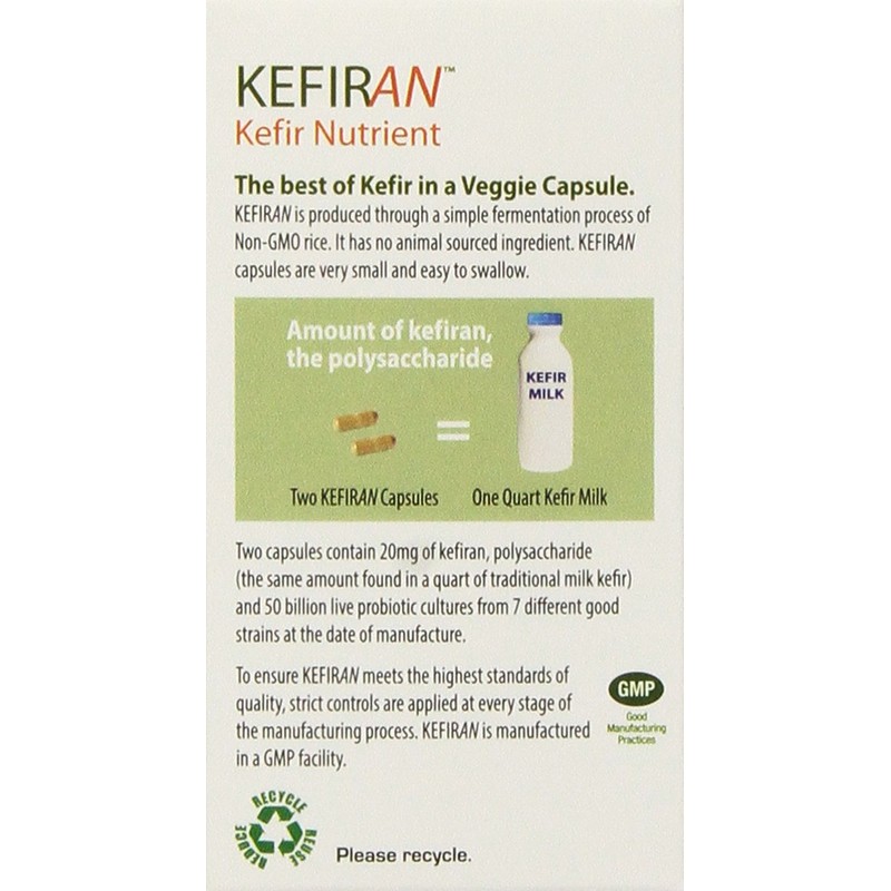 Lane Labs Kefiran Nutrient - Plus 50 Billion, Support Well-being,