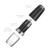 Homgeek Portable Automatic Electric Gravity Pepper Grinder Blue LED Light