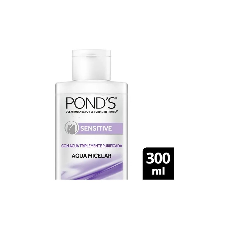Agua Micelar Ponds Piel Sensible Hipoalergénica 300ml