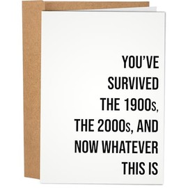 Sleazy Greetings Funny Birthday Card for Him Her - Funny Cards for Women Men - Happy Birthday Card for Husband Wife (Now Whatever This Is)