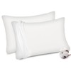 Acrali Home GOTS Cert. 100% Organic Percale Cotton Pillow Cases