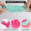 KinHwa Microfiber Makeup Remover Cloths Flannel Face Cloth Reusable Face