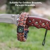 25PCS Button Compass Survival, Watch Band Compass, Mini Compass, Watch