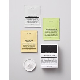 One Thing [원씽] 모델링 팩 20g*7개입 (7회분) 3종 (어성초 / 히알루론산 / 콜라겐) (택1) [One Thing] Modeling Pack 20g*7 packs (7 servings) 3 types (Purslane / Hyaluronic Acid / Collagen) (Select 1)