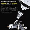 InoKraft Disposable Paint Spray Gun Cup, 3 Cup Size 6