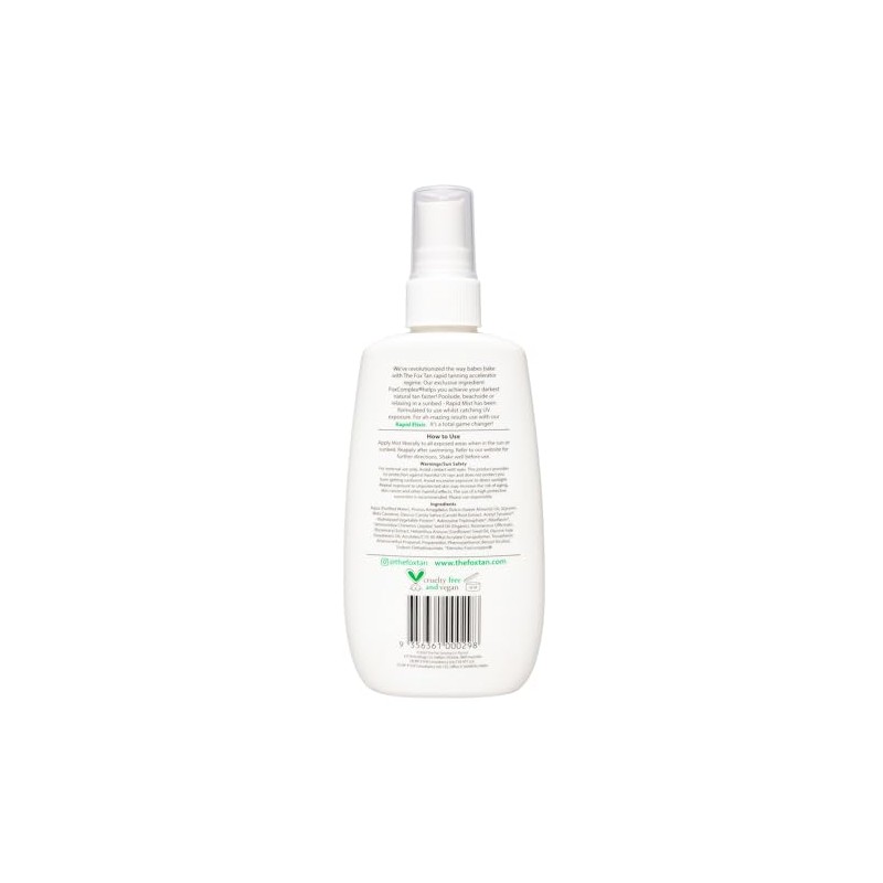 THE FOX TAN- ACELERA TU BRONCEADO: Nuestro Rapid Elixir fue