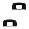2 Pack Camera Eyecup Viewfinder Protector Eyepiece Compatible for Nikon