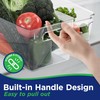 Lifemaster Multi-purpose Refrigerator Bins - 2 pieces Large Capacity Stackable