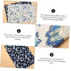 SEWACC 4pcs Quilting Fabric Butterfly Print Cotton Material for Creative