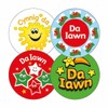 100 Welsh Praise Teachers Childrens Reward Stickers 32mm Primary Teaching