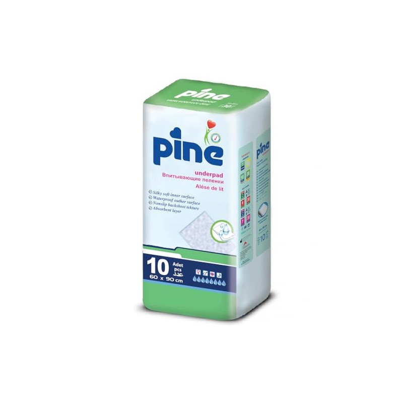 Pine Classic - Medical Bed Sheet, Size 60*60, Pack of