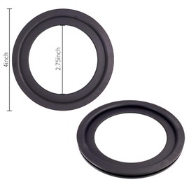 DGQ 2 Packs RV Toilet Seal Replacement 385311658 Flush Ball Seal Gasket RV Toilet Flush Seal Compatible with 300/310/320 RV Toilet Parts No More Leakage Problem