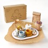 Little Log Wooden Tea Set for Little Girls, Wooden Toys