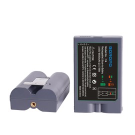 GOROFO 2-Pack V4 Rechargeable Battery for Ring-Video Doorbell 1/2/3/3Plus/4,Compatible with Stick Up/Peephole/Spotlight Camera/Spotlight Cam Solar/Camera Indoor Outdoor Battery