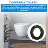 Cutetool Rear Outlet Toilet Seal Gasket,Wall Hung Toilet Gasket Z1210-57
