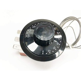 Capillary Thermostat Cooling Radiator, TOTMOX Universal TS-120SR Fan Control Switch Temperature Controller Heating/Cooling Adjustable 0-120°C