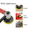 5 Inch Hook and Loop Backing Pad, 5/8"-11 Thread Polishing