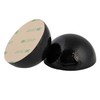 1" Dia Sorbothane Hemisphere Rubber Bumper Non-Skid Feet with Adhesive