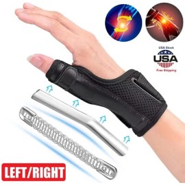 Unbranded Sport Thumb Wrist Support Brace Carpal Tunnel Sprain Splint Arthritis Left Right