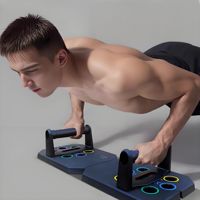 Adjustable Push Up Board,Portable Multi-function Muscle Exercise Trainer,Home Training Equipment