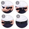 Trimming Shop Unisex Webbing Belt Webbed Canvas Strap Metal Flip