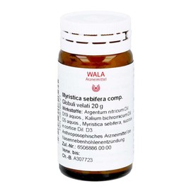 MYRISTICA SEBIFERA COMP.Globules 20 g