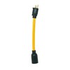 Southwire Generator Adapter Cord - Converts 15A to 20A Receptacle