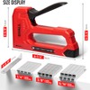 SHALL Light Duty Staple Gun for Wood - Red Upholstery
