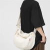 BALISOYI Shoulder Bag, Women's, Men's, Tote Bag, Canvas, Large Capacity,