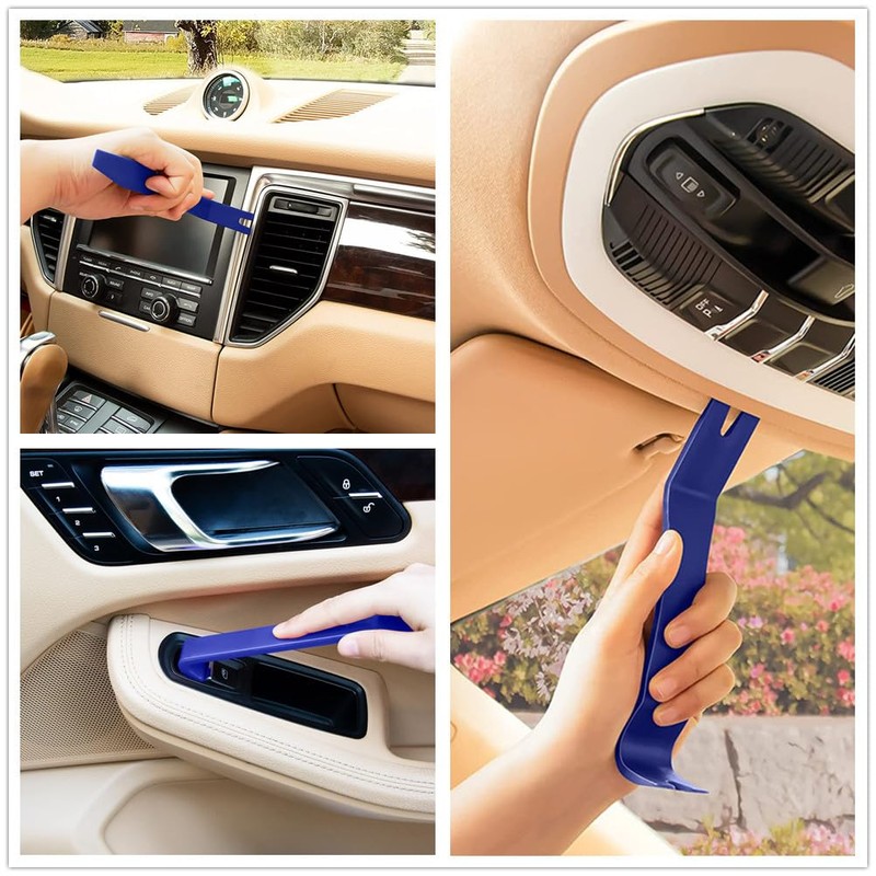 Sarmyarc Auto Trim Removal Tool Kit,6 Pcs Car Trim Removal