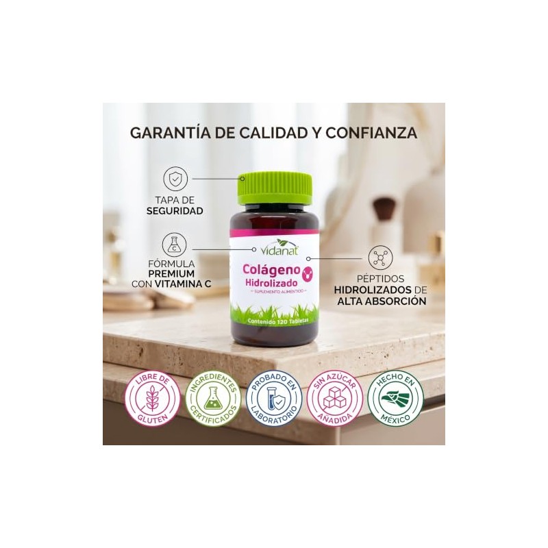 Vidanat Colàgeno Hidrolizado -120 càpsulas