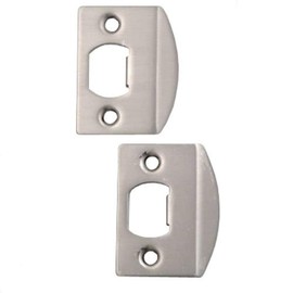 BELWITH PRODUCTS LLC 1065-SN Strike Plate, Satin Nickel