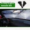 Tecledsn 2PCS Front Windshield Washer Nozzles, Washer Nozzle Kit, Washer