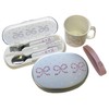 Lunch 3-Piece Set, Kindergarten (Aluminum Lunch Box with Inner Pig,