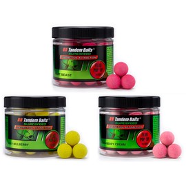 Tandem Baits Carp Food Fishing Food Pop Ups Boilies Zig Rig Chod Rig SuperFeed Fluo Pop-Up Set of 3 16 mm 70 g Flavour Mix Fruit