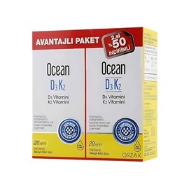 Orzax Ocean D3K2 Damla 2.%50 Indirimli