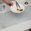 Hosoncovy Hollow Table Runner Non-slip Decorative PVC Table Mats Placemat