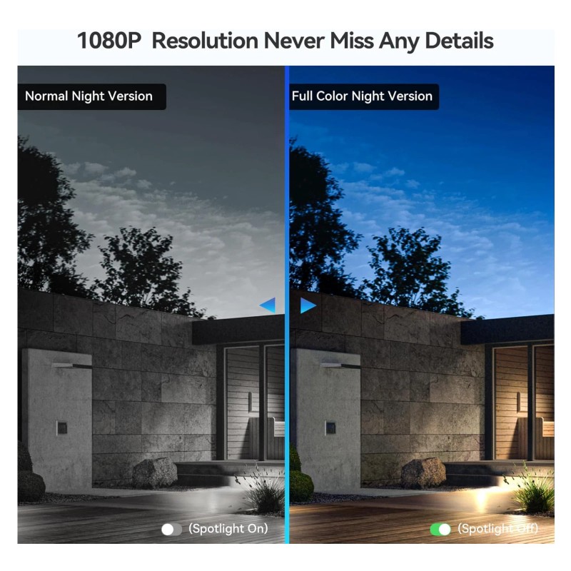 Acesee Security Camera Wireless Outdoor - Battery Powered Camera Outdoor