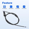 WMPHE Hood Release Cable Replacement for 65620-JK61A 65620JK61A Compatible with