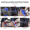 HIBEYO DSG Shift Paddle Extension Shift Paddle Aluminium Silver for