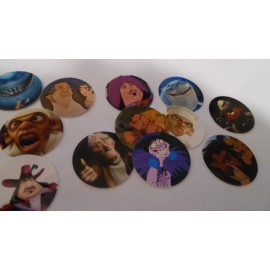 Unbranded Pre Cut One Inch Bottle Cap Images Cartoon Villains #2 Free Shipping - photo, 25 images