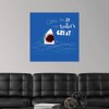 CANVAS ON DEMAND Great Advice Shark Wall Decal, Shark Artwork