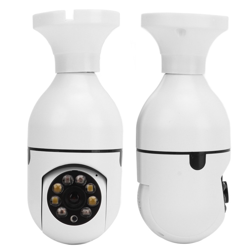 E27 Light Bulb Camera 1080P 360° Rotation Wifi 2 Way